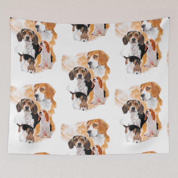 Item preview, Beagle Medley designed and sold by BarbBarcikKeith.