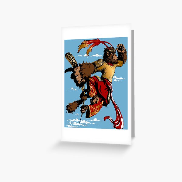 Sun Wukong-Monkey King Greeting Card