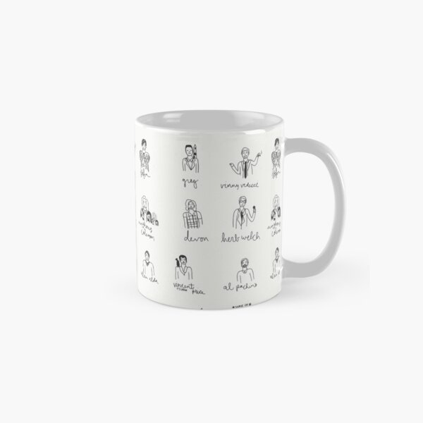 bill hader's snl characters and impressions Classic Mug