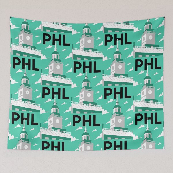 Item preview, Philadelphia, Pennsylvania Minimalist Poster Featuring Independence Hall designed and sold by Trevor Kinkade.