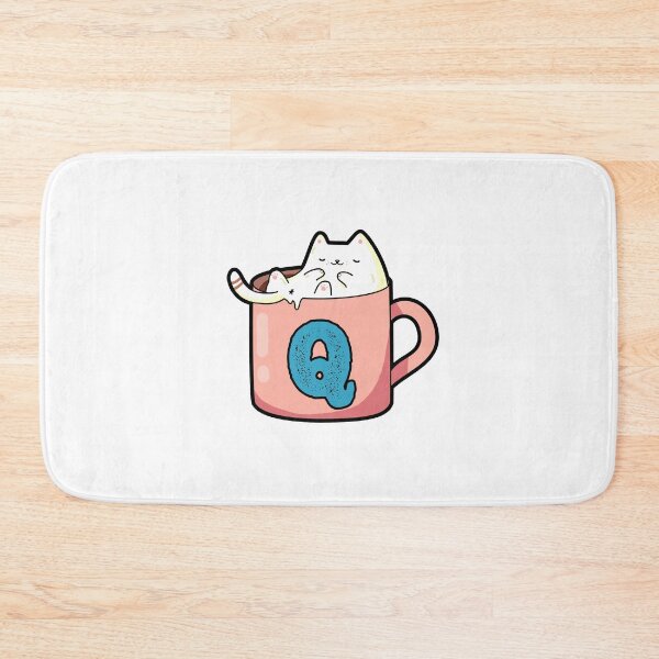 Item preview, Monogram Q Pawfee Break designed and sold by kidsmonogram2.