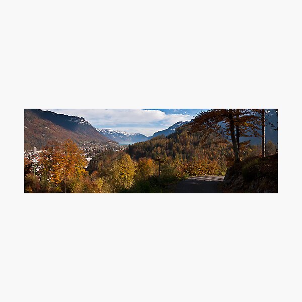 Interlaken from Heimwehfluh Photographic Print