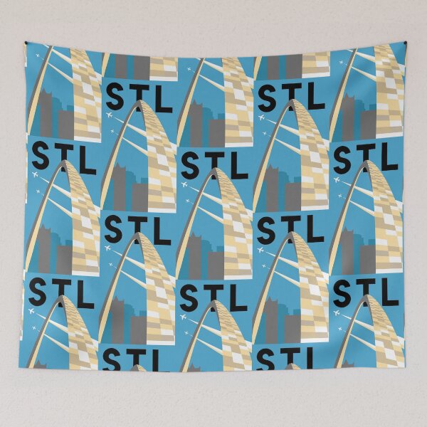 Item preview, St. Louis, Missouri Minimalist Poster Featuring the Gateway Arch designed and sold by Trevor Kinkade.