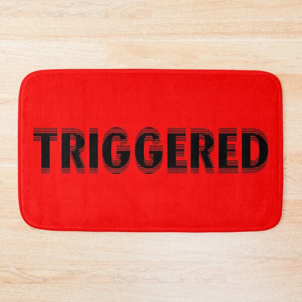 Item preview, Jittery "Triggered" Meme Lettering designed and sold by Dator.