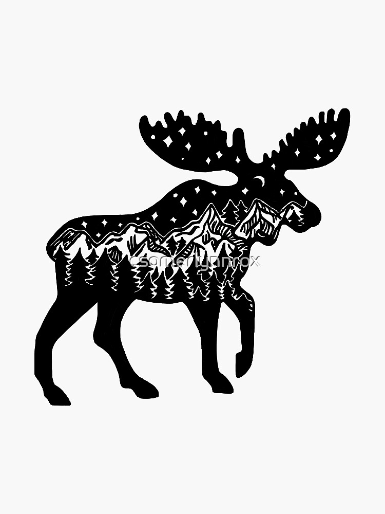 Moose by csomerlynnrox