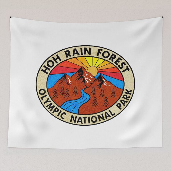 Item preview, Hoh Rain Forest Olympic National Park Washington designed and sold by DESTINATIONS DECAL.