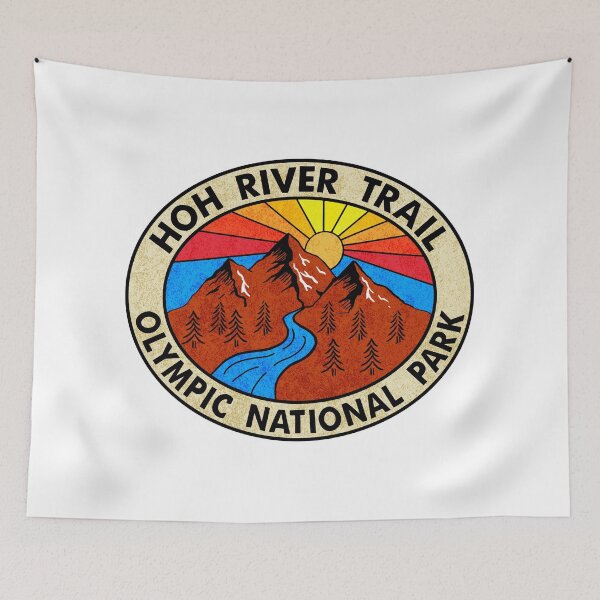 Item preview, Hoh River Trail Rain Forest Olympic National Park Washington designed and sold by DESTINATIONS DECAL.
