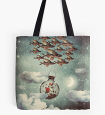 The Rose That Wanted to See the World Tote Bag
