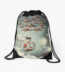 Mochila saco La rosa que quería ver el mundo