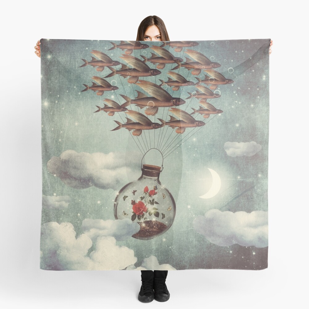 The Rose That Wanted to See the World Scarf