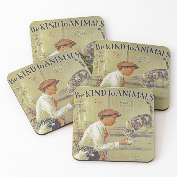 Item preview, Be Kind to Animals  designed and sold by Nora Gad.