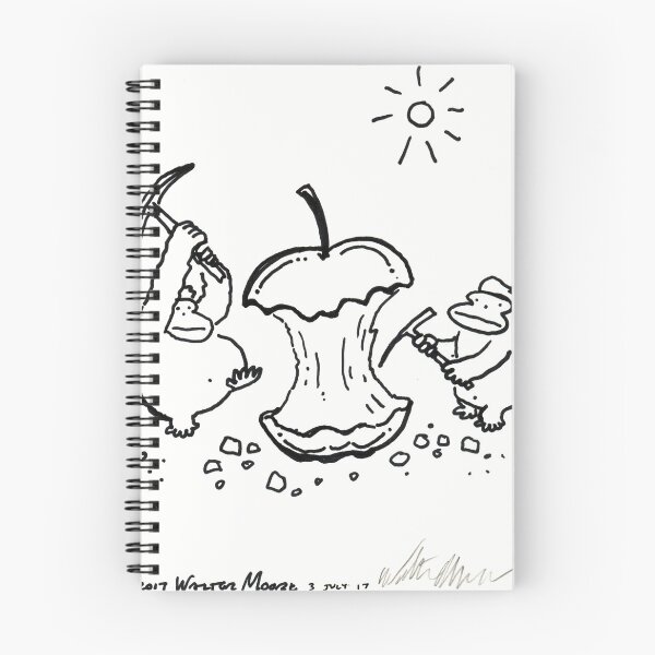 Item preview, Apes Dig into an Apple designed and sold by Walter Moore.