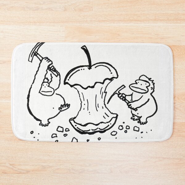 Item preview, Apes Dig into an Apple designed and sold by Walter Moore.