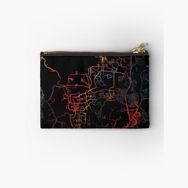Item preview, Branson Missouri City Street Map Dark Mode designed and sold by map-lover.