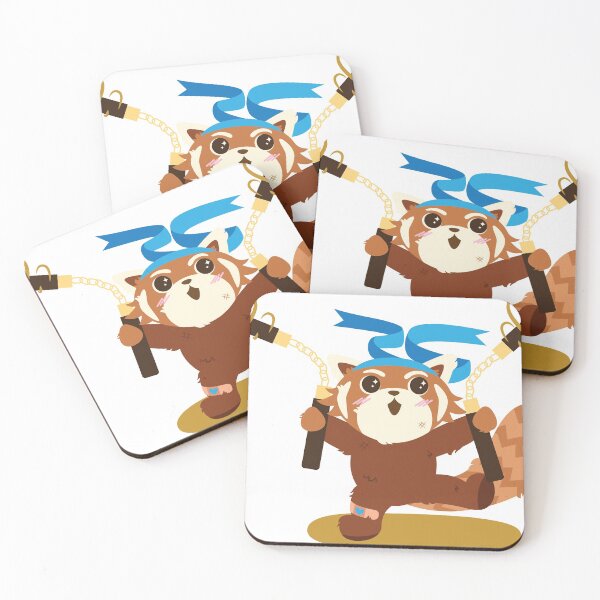 Item preview, Ninja Red Panda designed and sold by bekahbishop.