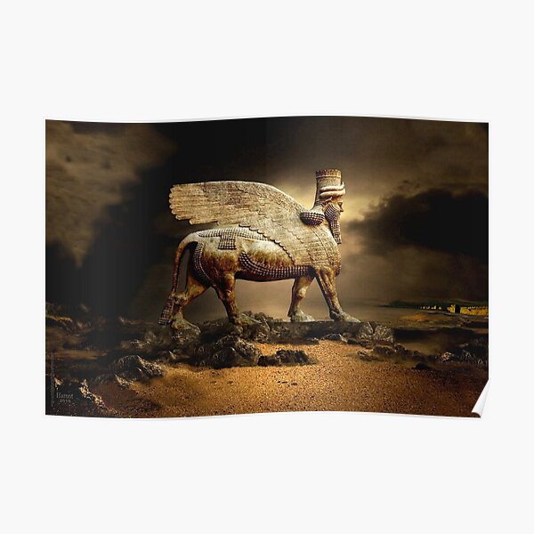 ASSYRIAN LAMASSU CLASSIC Poster