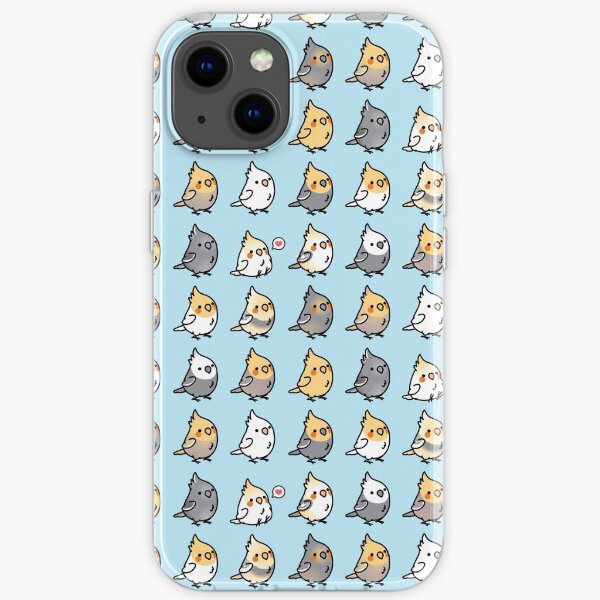 Chubby Cockatiel Collection iPhone Soft Case
