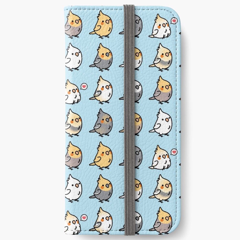 Chubby Cockatiel Collection iPhone Wallet