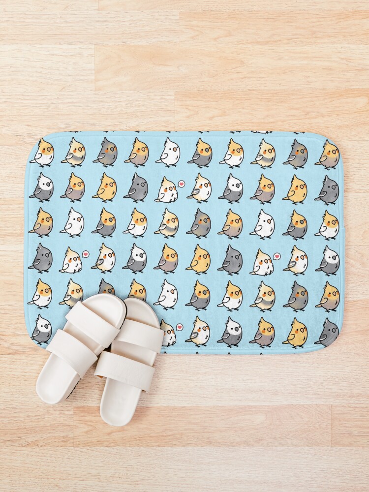 Alternate view of Chubby Cockatiel Collection Bath Mat