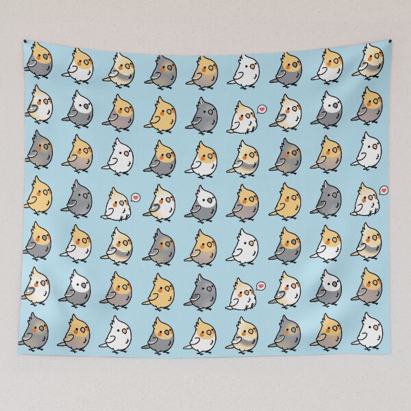 Item preview, Chubby Cockatiel Collection designed and sold by birdhism.