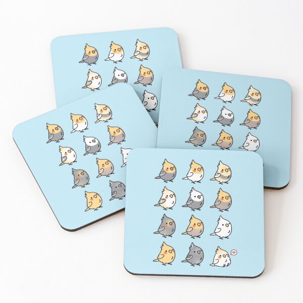 Item preview, Chubby Cockatiel Collection designed and sold by birdhism.