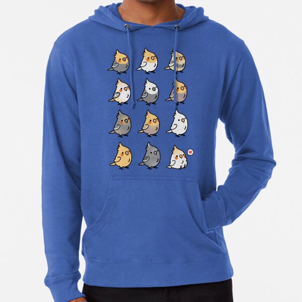 Chubby Cockatiel Collection Lightweight Hoodie