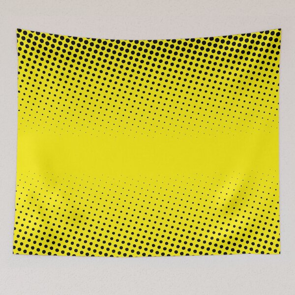 Item preview, Linear Halftone Abstract YELLOW designed and sold by Zethinova.