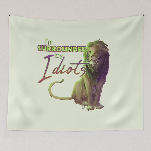 Item preview, Surrounded by Idiots designed and sold by Unicornarama.