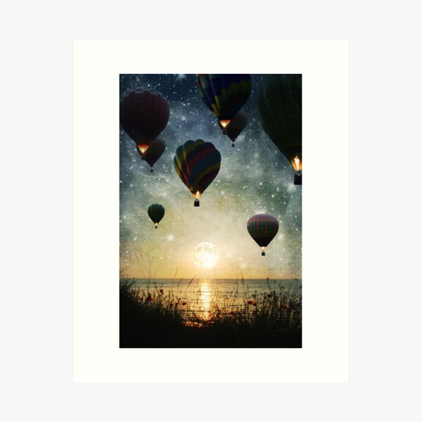 Item preview, The Night is for Romantic Journeys designed and sold by Paula Belle Flores.