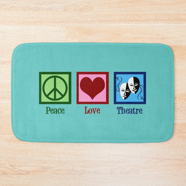 Item preview, Peace Love Theatre designed and sold by Epic Love Designs.