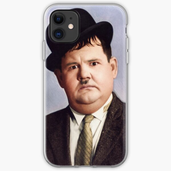 Oliver “Babe" Hardy in colour iPhone Soft Case