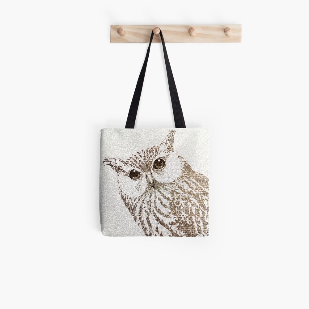 owl tote bag