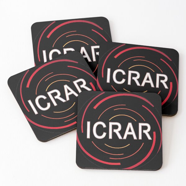 Item preview, ICRAR Logo for Dark Backgrounds designed and sold by Nikki SpaceStuffPlus.
