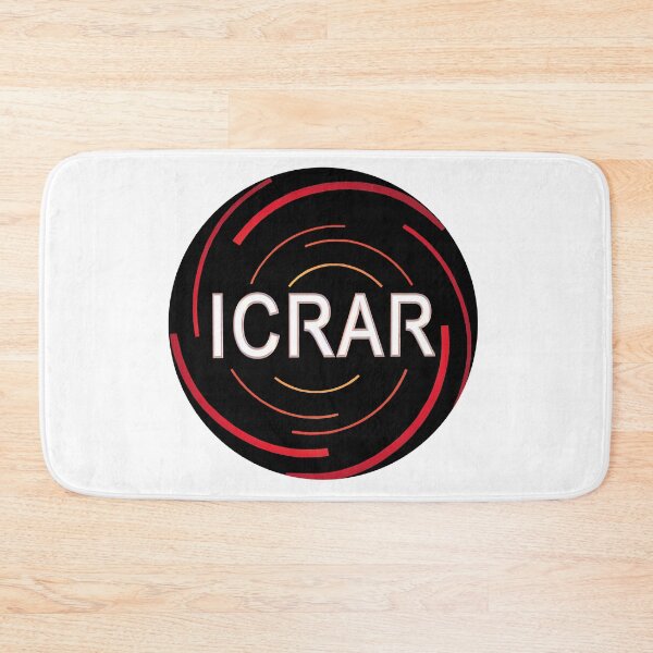 Item preview, ICRAR Logo for Dark Backgrounds designed and sold by Nikki SpaceStuffPlus.
