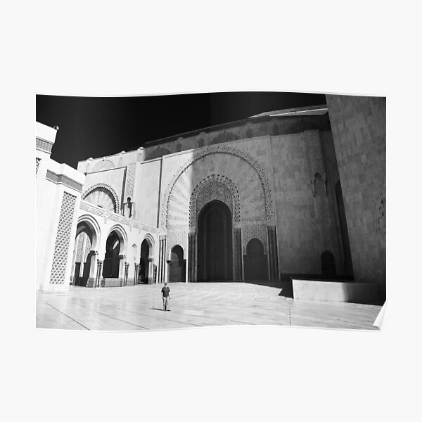 Mosque, Casablanca - Morocco Poster