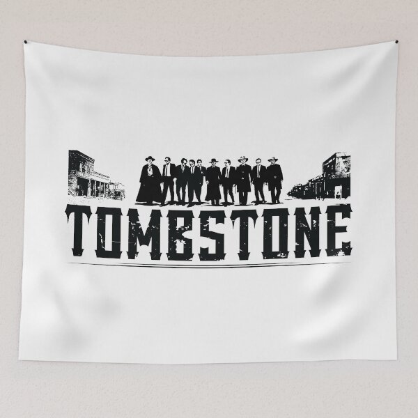 Item preview, MOVIES: TOMBSTONE DOGS BLACK designed and sold by Madjack Tees Kiwi SuperStore.