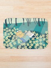 Field of Flowers (Adventure Time) Bath Mat