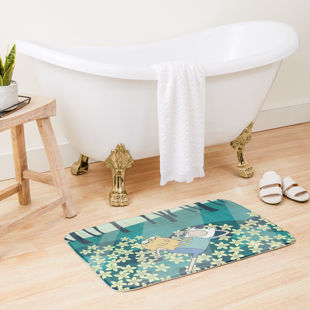 Field of Flowers (Adventure Time) Bath Mat