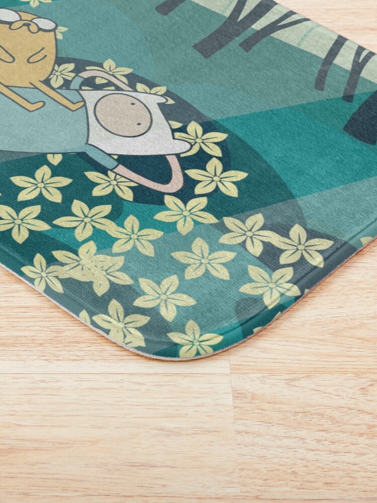 Alternate view of Field of Flowers (Adventure Time) Bath Mat