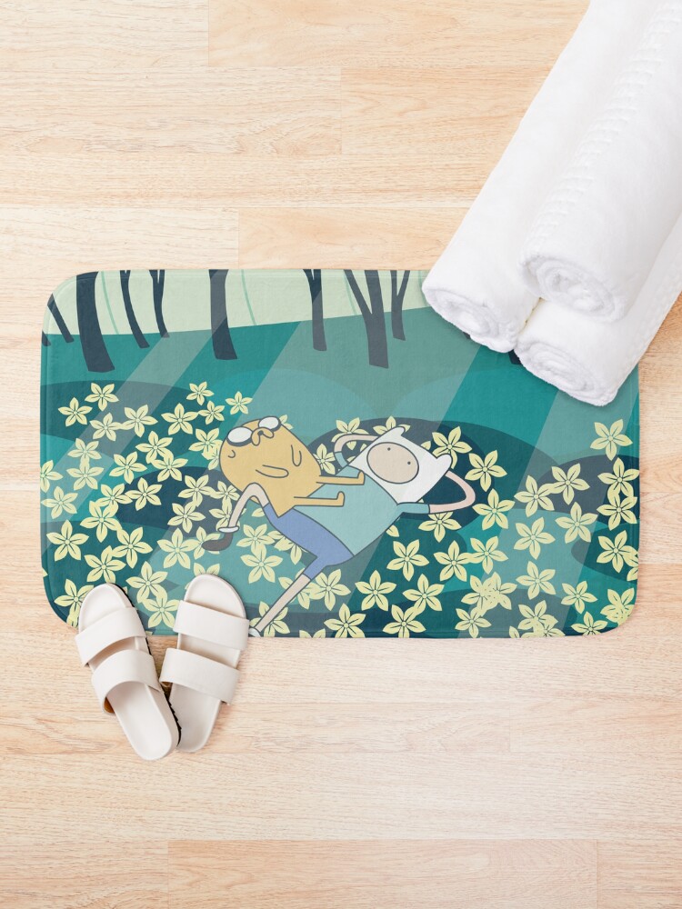 Alternate view of Field of Flowers (Adventure Time) Bath Mat