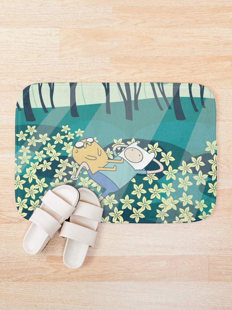 Alternate view of Field of Flowers (Adventure Time) Bath Mat