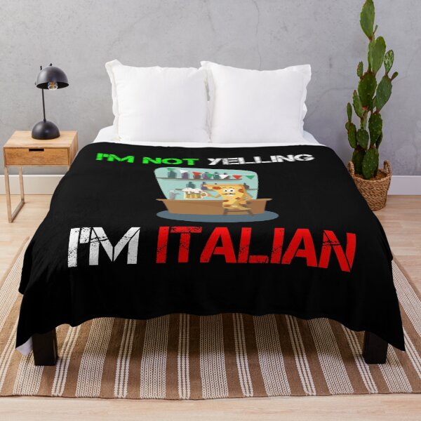 Item preview, I Am Italian Italy Love Beer Italia Pizza designed and sold by Creekman Designs.