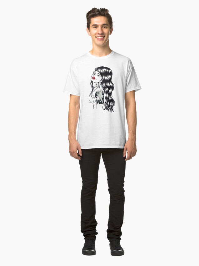 Alternate view of Blackwater girl - Koi Classic T-Shirt