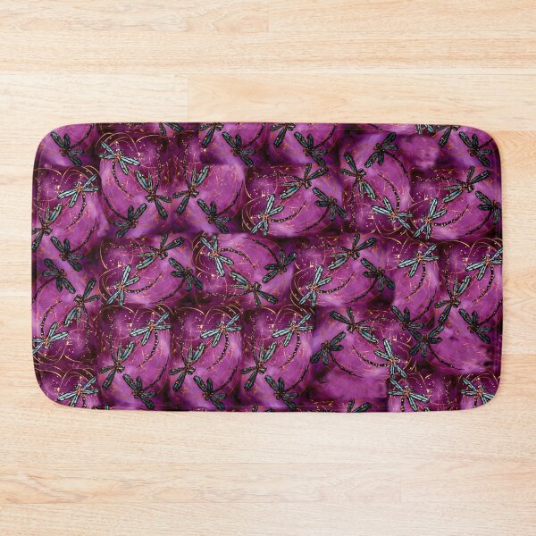 Item preview, Dragonfly Plum Flit designed and sold by lyndseyart.