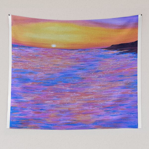 Item preview, Huntington Beach Ocean Sunset designed and sold by sierrachristy.