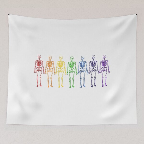 Item preview, Rainbow Skeletons designed and sold by vakariandesigns.