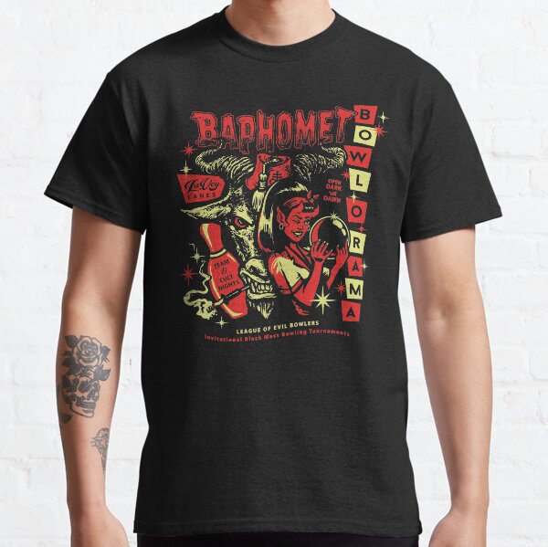 Baphomet Bowl-O-Rama Classic T-Shirt