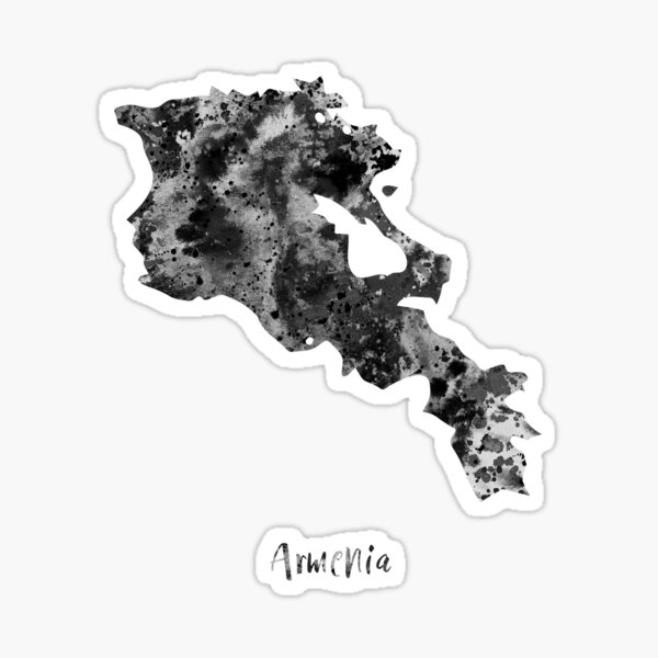 Item preview, Armenia map, Armenia designed and sold by Rosaliartbook.