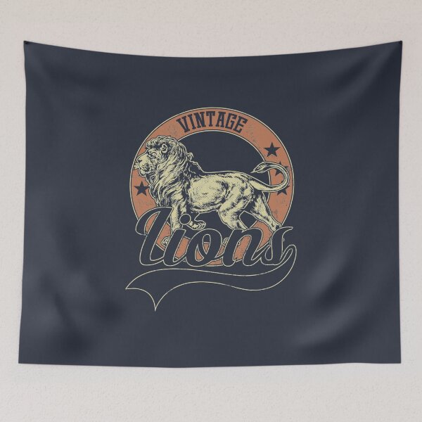 Item preview, Vintage Lions designed and sold by BlueRockDesigns.