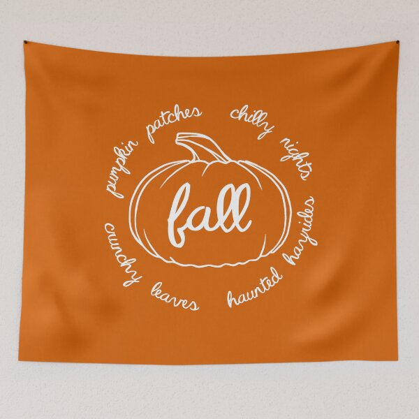 Item preview, Fall, Pumpkin Patches, Chilly Nights, Crunchy Leaves, Haunted Hayrides designed and sold by vakariandesigns.